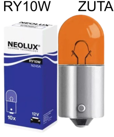 AUTO SIJALICA 12V RY10W ŽUTA N245A NEOLUX